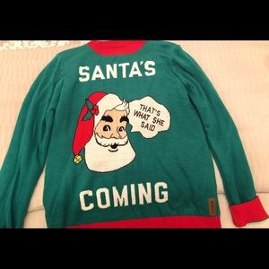 Green & Red Christmas Sweater